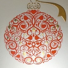 Stunning Christmas card