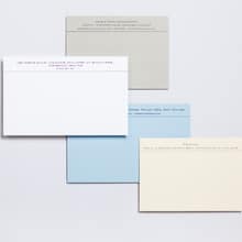 Order personal stationery online