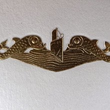 US Navy Dolphins complete US Navy Stationery Portfolio