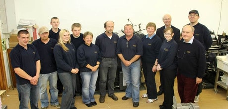 Chief Printing Executive visits Piccolo Press